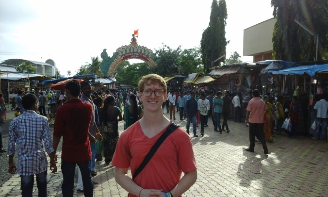 Me at a local fair - this gives you an idea of how we stand out in our surroundings.