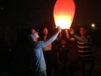 My first paper lantern :)
