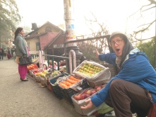 Fruit stands in the mountains??